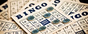 Bingo cards.