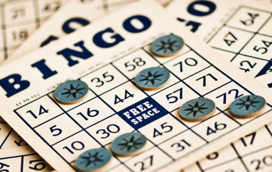 Bingo cards.